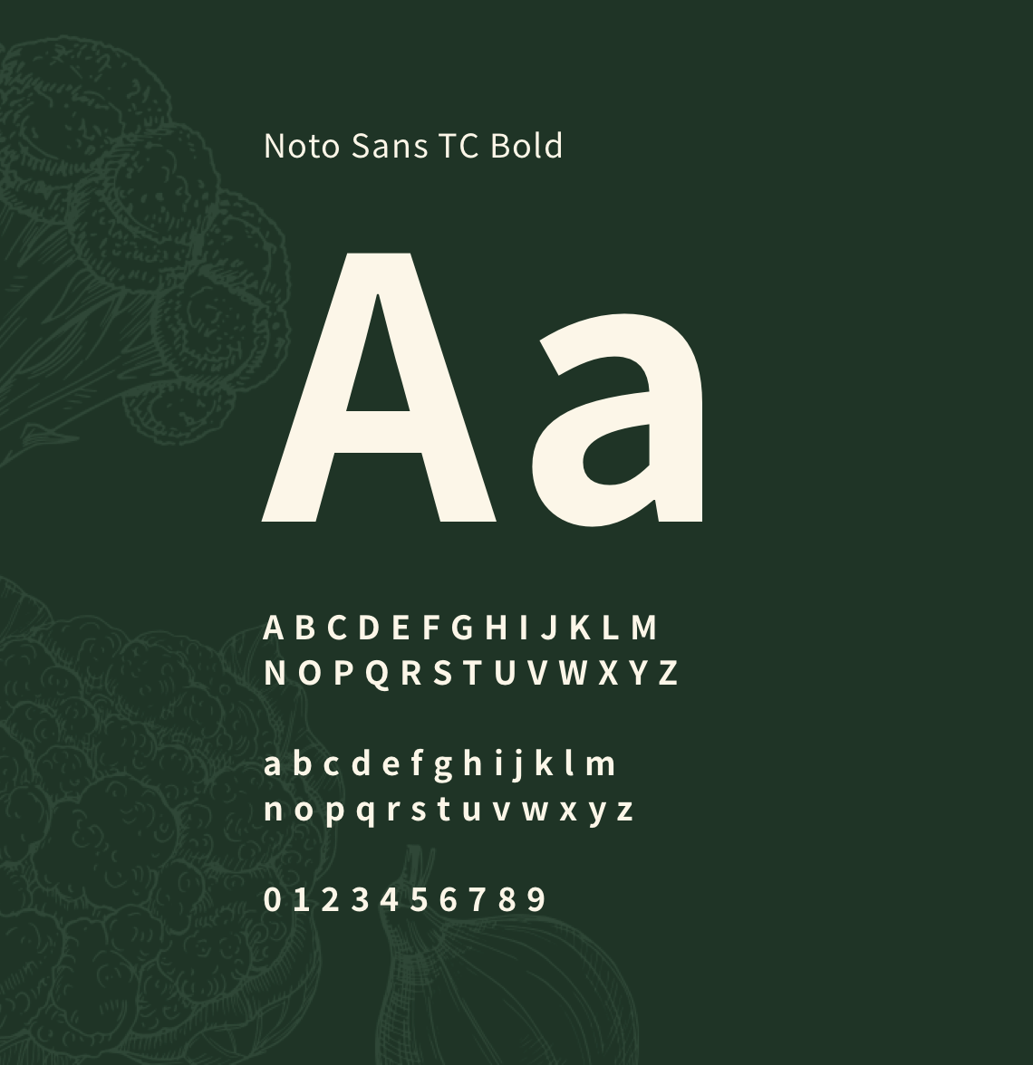 Minneapolis Farmers Market Noto Sans TC Regular typography font style