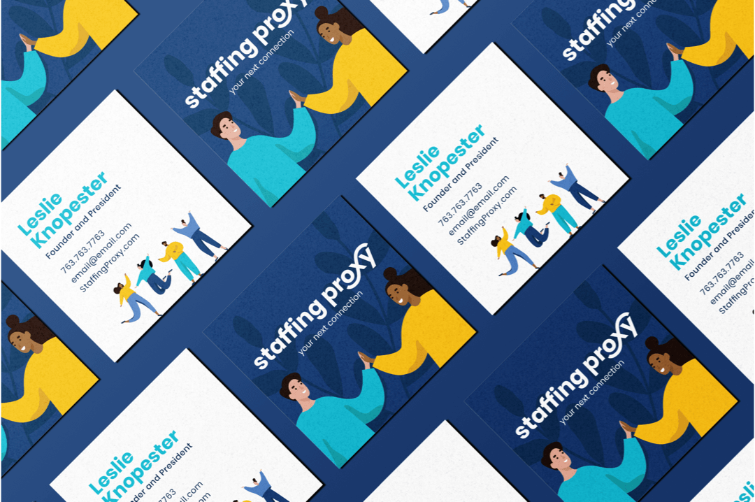 Staffing Proxy business cards